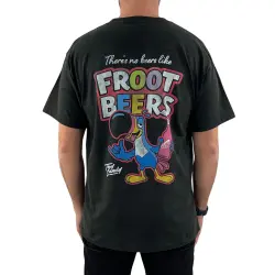 VINTAGE FROOT BEERS FRONT AND BACK T-SHIRT
