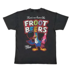 VINTAGE FROOT BEERS FRONT AND BACK T-SHIRT