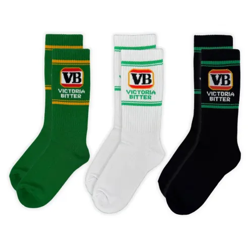 3 PACK RETRO VICTORIA BITTER SOCKS