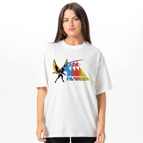 FM STEREO WHITE TEE