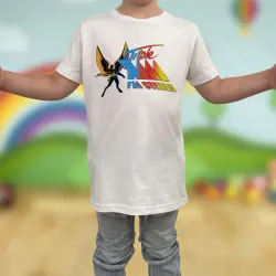 KIDS FM STEREO WHITE TEE