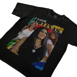 VINTAGE OG THREE I LOVE LATINAS T-SHIRT