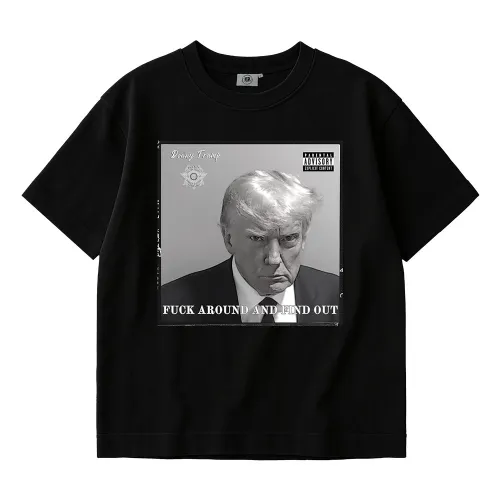 DONNY TRUMP BLACK TEE