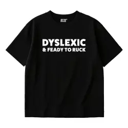DYSLEXIC BLACK TEE