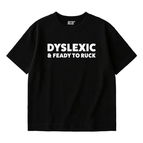 DYSLEXIC BLACK TEE