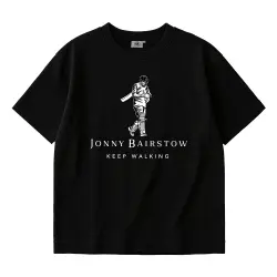 KEEP WALKING BLACK TEE