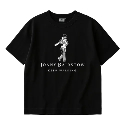 KEEP WALKING BLACK TEE