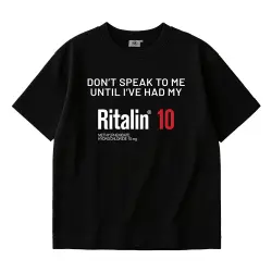 RITALIN BLACK TEE