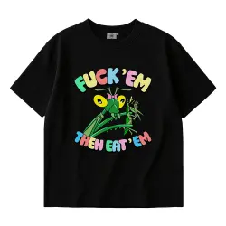 FUCK EM BLACK TEE