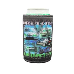 GREEN EYED MONSTER STUBBY HOLDER