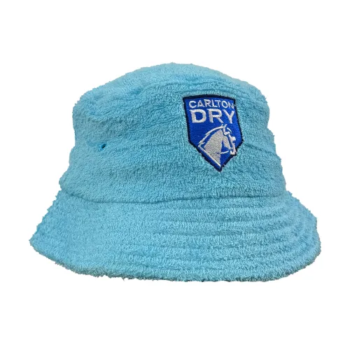 SKY BLUE CARLTON DRY TERRY TOWEL BUCKET HAT