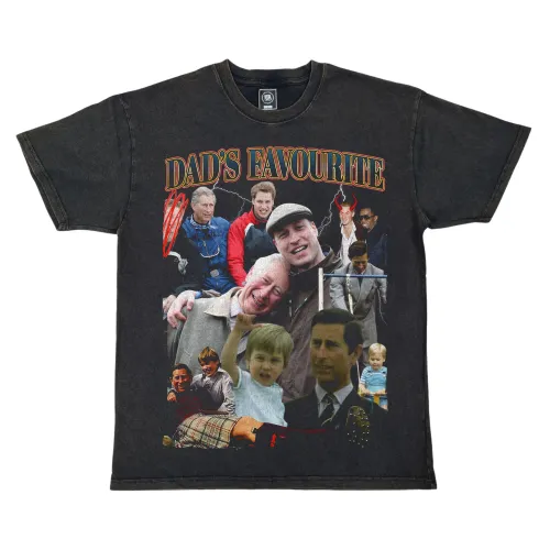 Personalised Custom Father’s Day T-Shirt – Upload Photos & Text