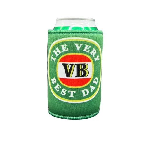 THE VERY BEST DAD HERITAGE STUBBY HOLDER
