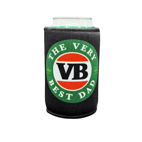 THE VERY BEST DAD MODERN LOGO STUBBY HOLDER