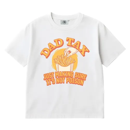 DAD TAX WHITE TEE