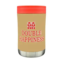 DOUBLE HAPPINESS INSULATED STUBBY HOLDER