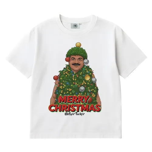 CHRISTMAS MOFO WHITE TEE