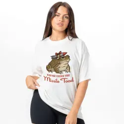 MISSILE TOAD WHITE TEE