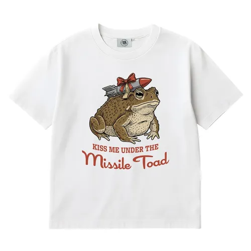 MISSILE TOAD WHITE TEE