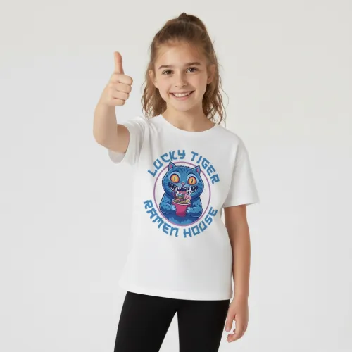 LUCKY TIGER KIDS TEE