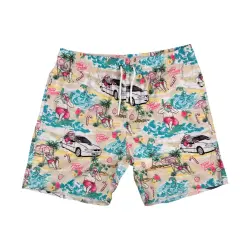 TROY CANDY SANTA CHRISTMAS BEACH SHORTS PRE ORDER
