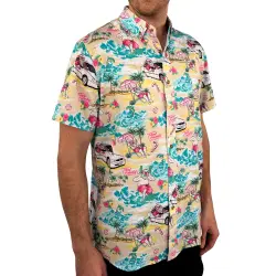 TROY CANDY SANTA CHRISTMAS BUTTON UP SHIRT PRE ORDER