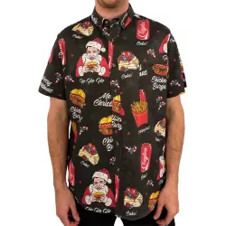 CLAYTON'S CHRISTMAS BUTTON UP SHIRT