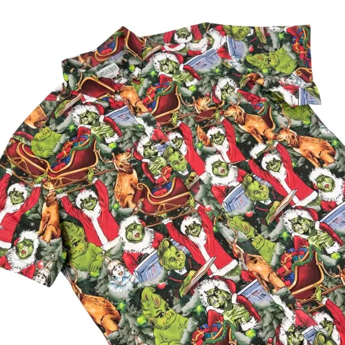 GRINCHMAS BUTTON UP SHIRT PRE ORDER