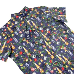 CARLTON DRY CHRISTMAS BUTTON UP SHIRT PRE ORDER