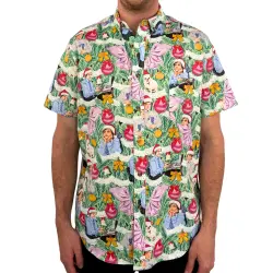 MR. G'S CHRISTMAS BUTTON UP SHIRT