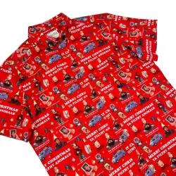 HOME ALONE CHRISTMAS BUTTON UP SHIRT PRE ORDER
