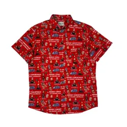 HOME ALONE CHRISTMAS BUTTON UP SHIRT PRE ORDER