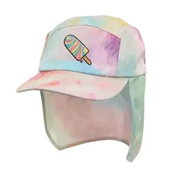 RAINBOW ICE CREAM TIE DYE LEGIONNAIRES HAT