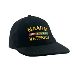 NAARM VETERAN BLACK CORD HAT