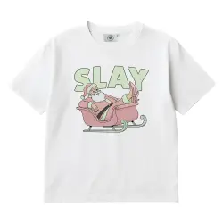 SLAY WHITE TEE