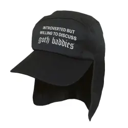 GOTH BADDIES BLACK LEGIONNAIRES HAT