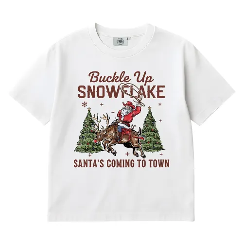 SNOWFLAKE WHITE TEE