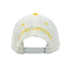 YELLOW/WHITE SOLO TWO TONE CORD HAT