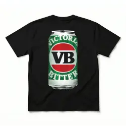 2020'S VB CAN FRONT & BACK BLACK TEE