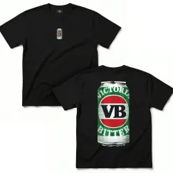 2020'S VB CAN FRONT & BACK BLACK TEE