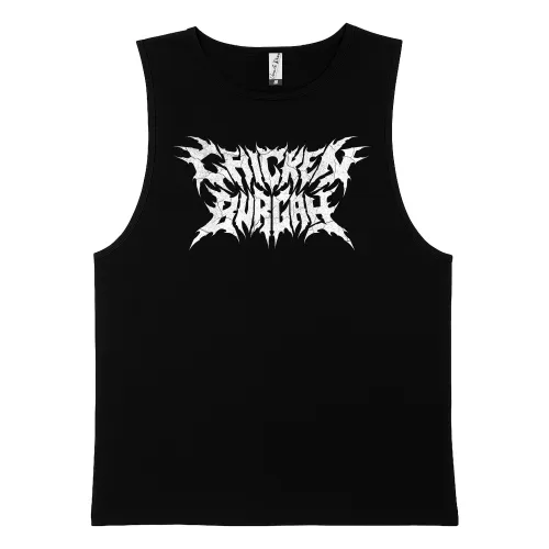 METAL CHICKEN BURGAH BLACK TANK
