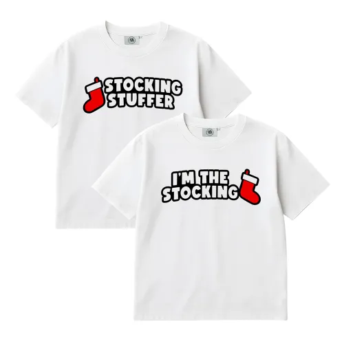 STOCKING STUFFER WHITE TEE COMBO