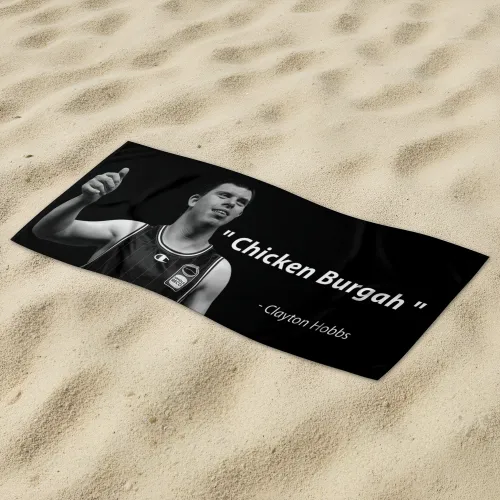 CLAYTON HOBBS BEACH TOWEL