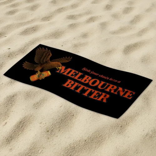 SINK YOUR CLAWS BEACH TOWEL