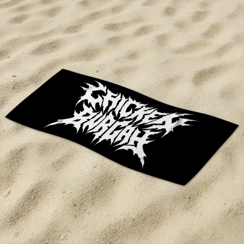 METAL CHICKEN BURGAH BEACH TOWEL