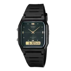 VINTAGE DUO TIME - BLACK RUBBER BAND