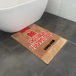 DOUBLE HAPPINESS TUFTED MAT PRE ORDER