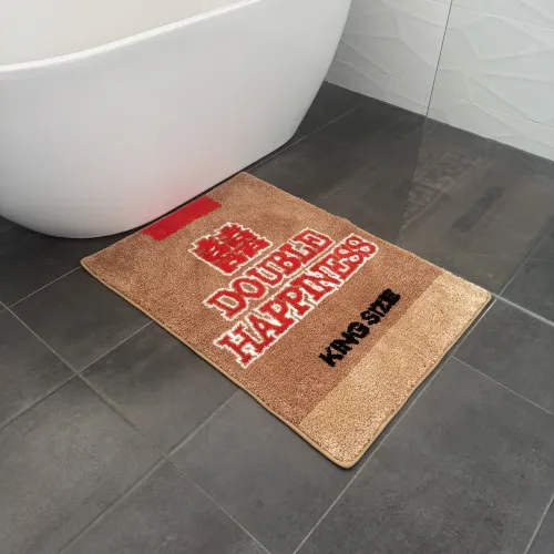 DOUBLE HAPPINESS TUFTED MAT PRE ORDER