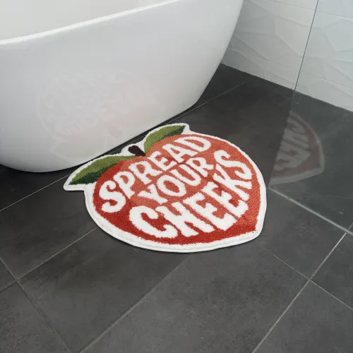 PEACH CHEEKS TUFTED MAT PRE ORDER