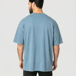 HEAVYWEIGHT STONE BLUE TEE